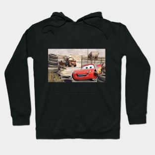 Red Racing Cars Hoodie